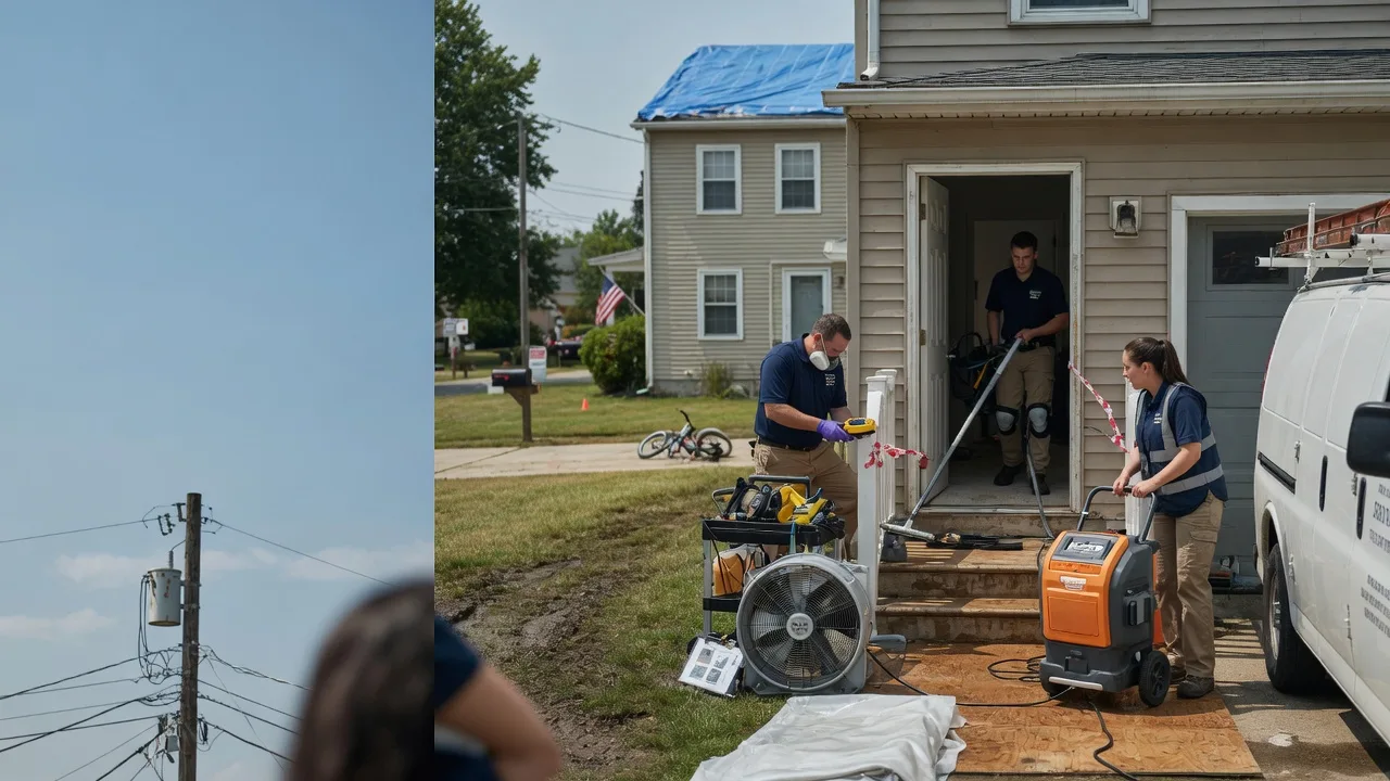 Water Damage Repair in Burgoon, OH near me